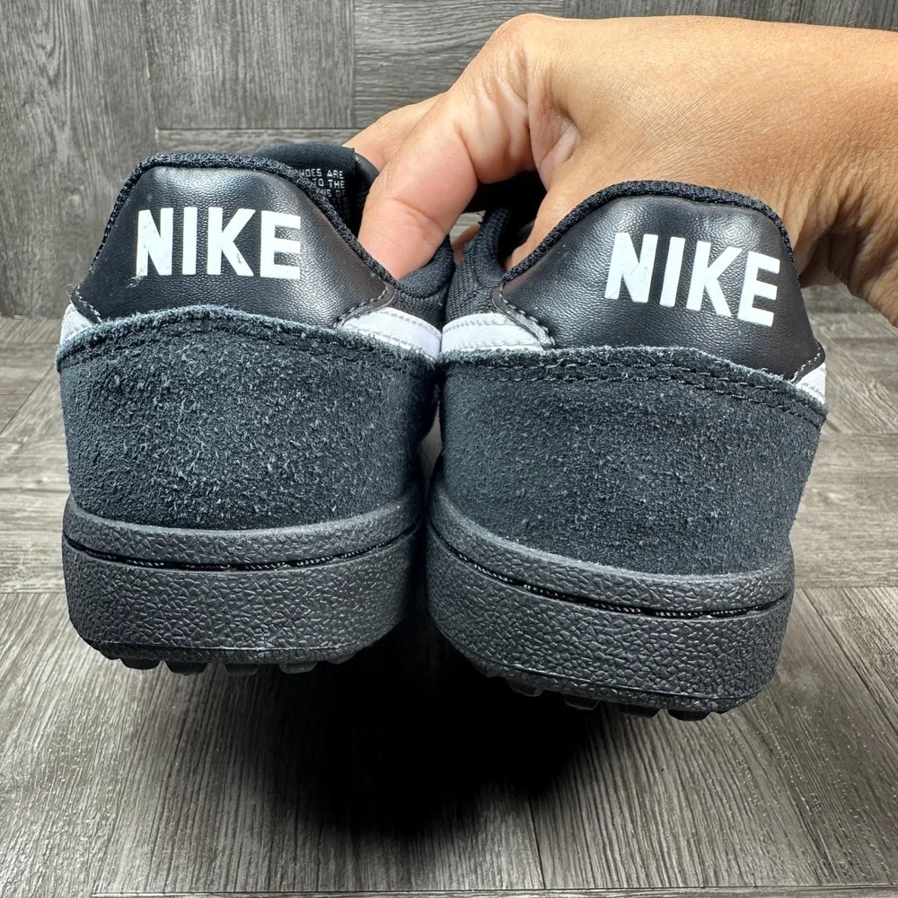 Nike Field General 82 Sneakers Women 8 Black Suede Classic NEW IF0465-001